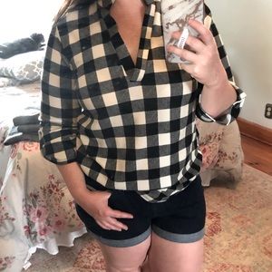 Buffalo Plaid Top